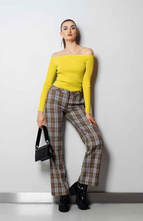 Plaid pants