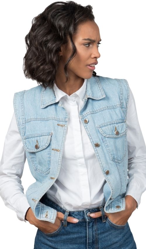 Denim Vest for Women